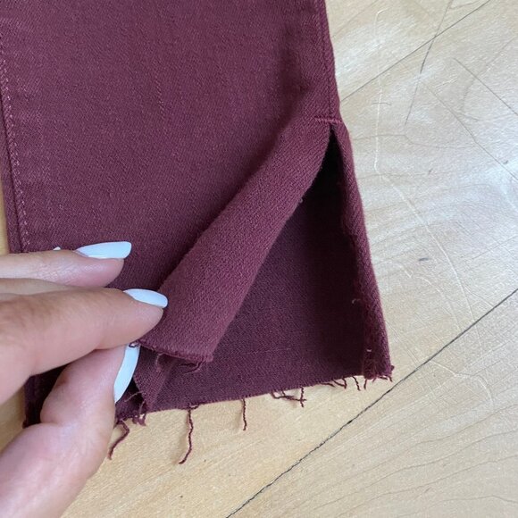 JOES Jeans Burgundy Mid Rise BNWT Skinny Jeans - Picture 7 of 9